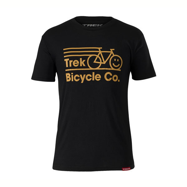 T-Shirt Trek Happy Bike Black S, M, L,